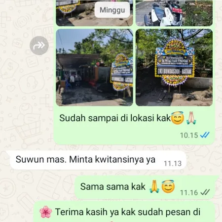 Pengiriman Papan Bunga Duka Setu Bekasi