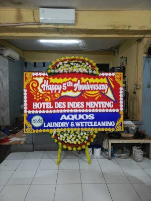Papan Bunga di Setu Bekasi