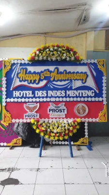 Papan Bunga di Setu Bekasi